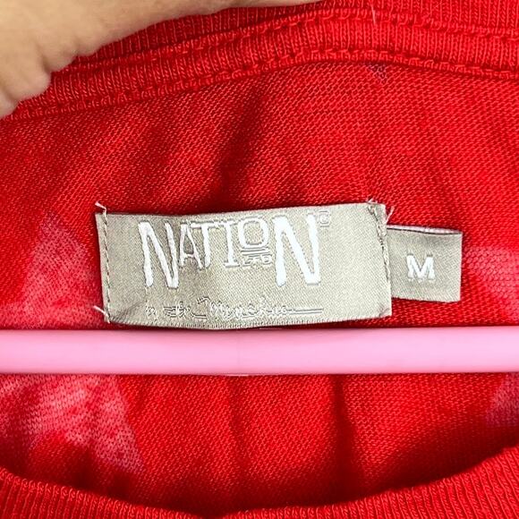 Nation LTD Crescent Heights Burnout Star Tank Top size medium - Picture 6 of 7